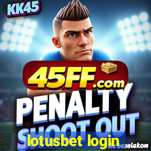lotusbet login